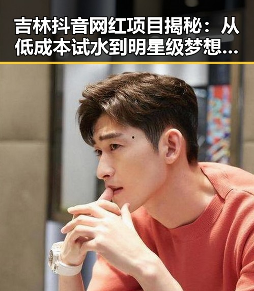 吉林抖音网红项目揭秘：从低成本试水到明星级梦想的全流程